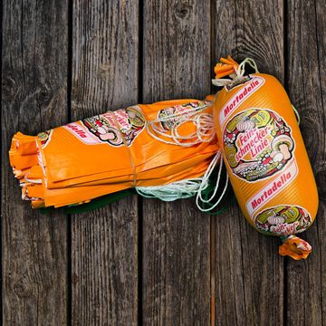 Kunstdarm; Mortadella feinschmecker; F+; 45/20;55/20;60/30; 60/40